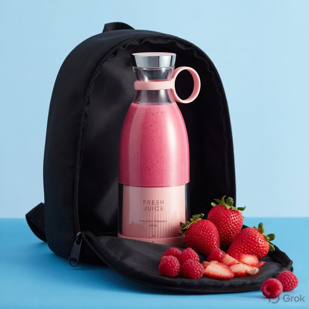 Portable USB Blender 4-Blade Personal Juicer