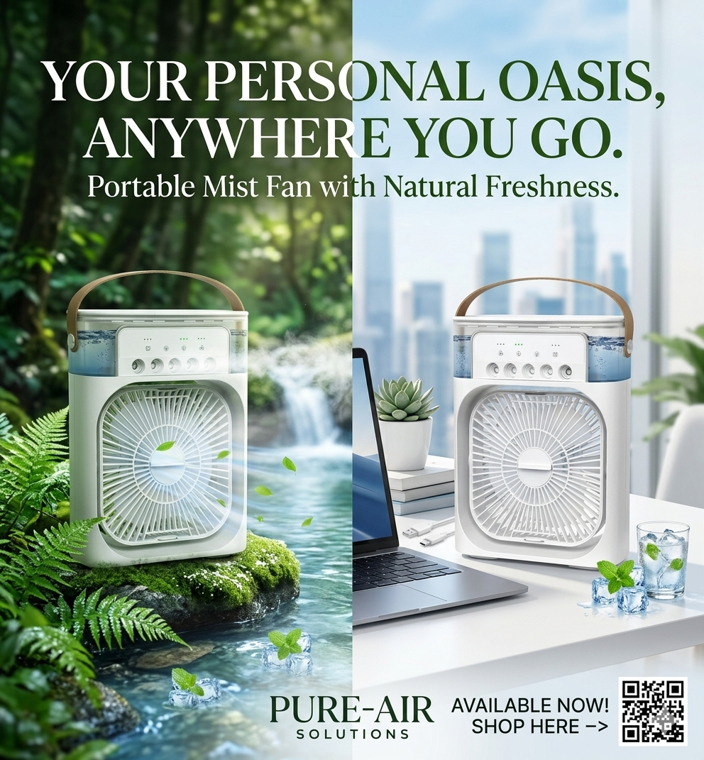 Portable Air Cooling Fan
