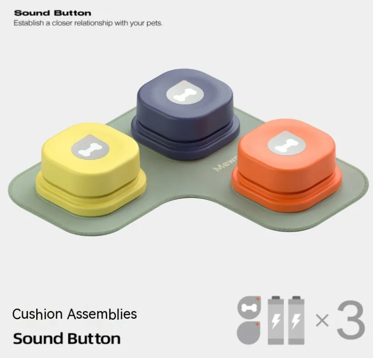 Pet Communication Button Toy – Recordable Training Tool