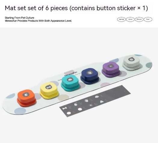 Pet Communication Button Toy – Recordable Training Tool
