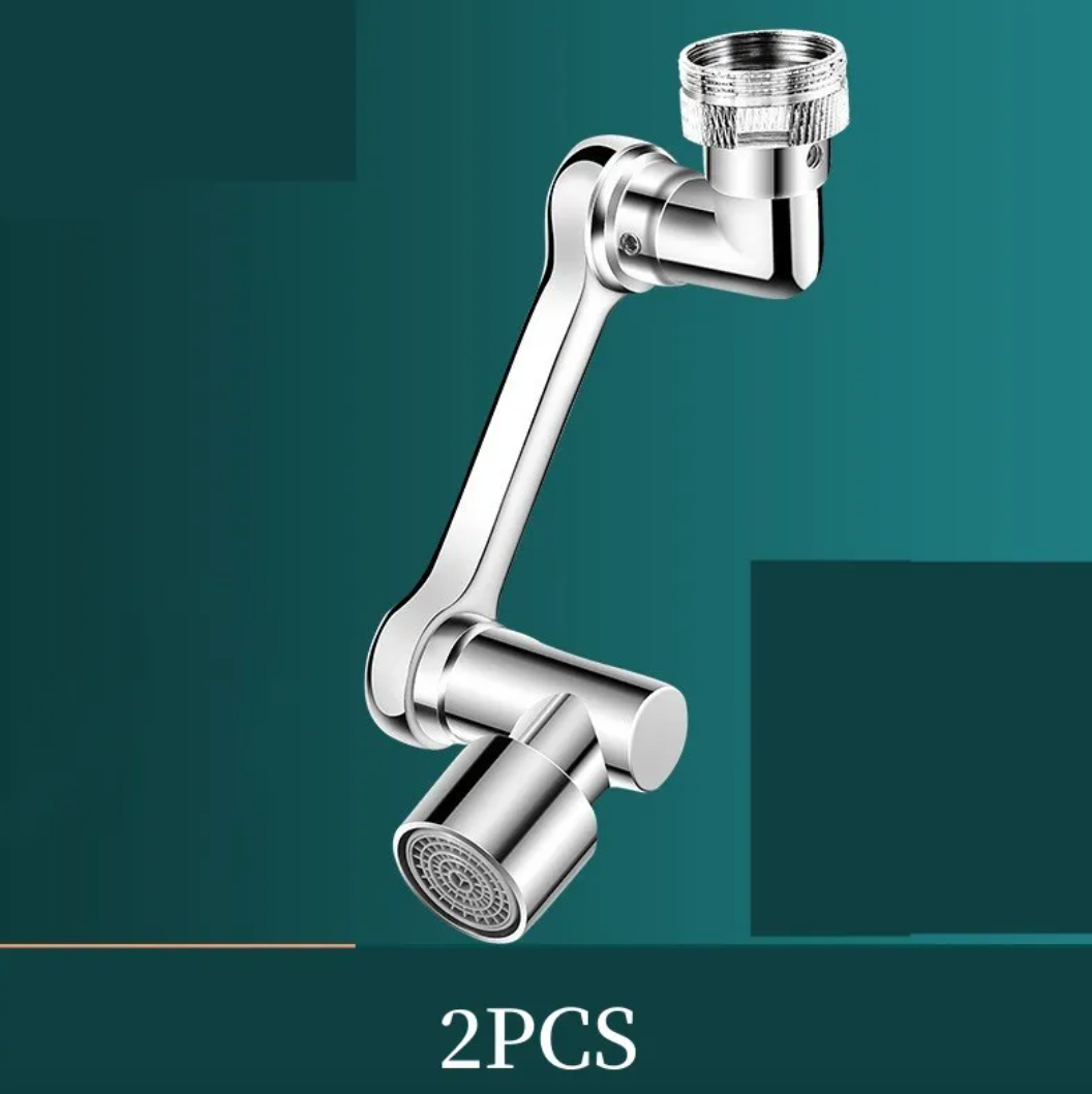 1080° Rotating Faucet Extender – Splash-Proof Aerator